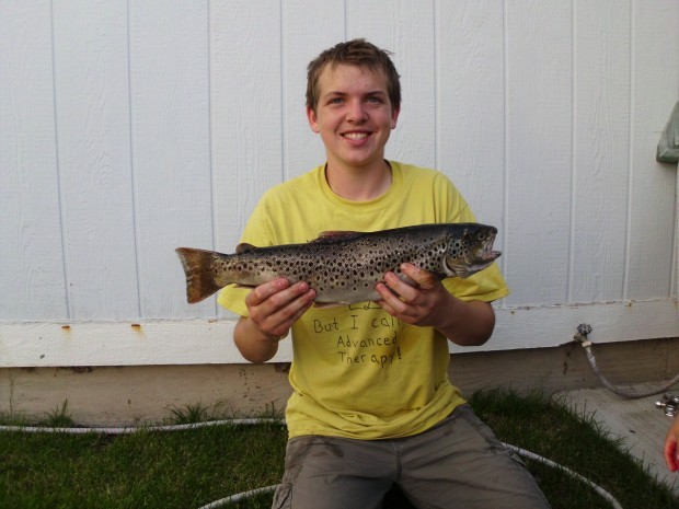 My First Brown Trout